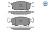 Bremsbelagsatz, Scheibenbremse MEYLE 025 253 2317 Bild Bremsbelagsatz, Scheibenbremse MEYLE 025 253 2317