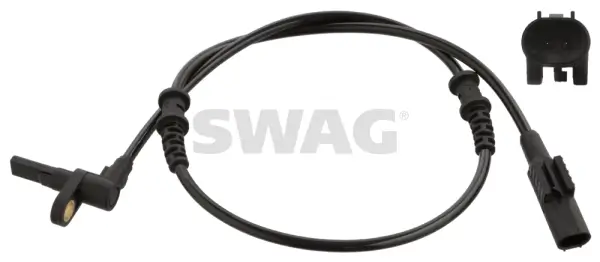 Sensor, Raddrehzahl Vorderachse links Vorderachse rechts SWAG 10 10 2826