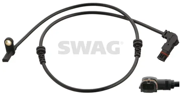 Sensor, Raddrehzahl Vorderachse links Vorderachse rechts SWAG 10 10 6208