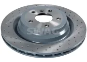 Bremsscheibe Hinterachse SWAG 10 10 6607