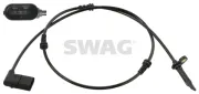 Sensor, Raddrehzahl Vorderachse rechts SWAG 10 10 6851