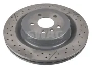 Bremsscheibe Hinterachse SWAG 10 10 7712