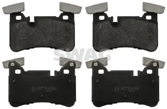 Bremsbelagsatz, Scheibenbremse Hinterachse SWAG 10 11 6132 Bild Bremsbelagsatz, Scheibenbremse Hinterachse SWAG 10 11 6132