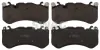 Bremsbelagsatz, Scheibenbremse Vorderachse SWAG 10 11 6141