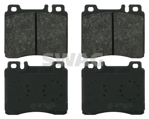 Bremsbelagsatz, Scheibenbremse Vorderachse SWAG 10 91 6096 Bild Bremsbelagsatz, Scheibenbremse Vorderachse SWAG 10 91 6096