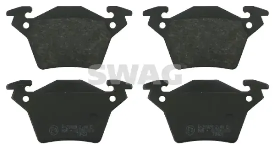 Bremsbelagsatz, Scheibenbremse Hinterachse SWAG 10 91 6255 Bild Bremsbelagsatz, Scheibenbremse Hinterachse SWAG 10 91 6255