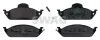 Bremsbelagsatz, Scheibenbremse Vorderachse SWAG 10 91 6410