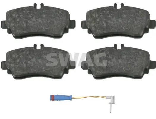 Bremsbelagsatz, Scheibenbremse Vorderachse SWAG 10 91 6439