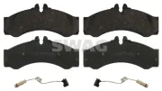 Bremsbelagsatz, Scheibenbremse SWAG 10 91 6811