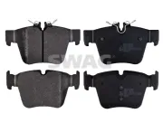 Bremsbelagsatz, Scheibenbremse Hinterachse SWAG 10 91 6978