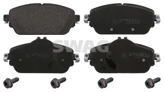 Bremsbelagsatz, Scheibenbremse Vorderachse SWAG 10 91 6988 Bild Bremsbelagsatz, Scheibenbremse Vorderachse SWAG 10 91 6988