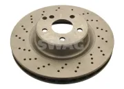 Bremsscheibe Vorderachse SWAG 10 92 1086
