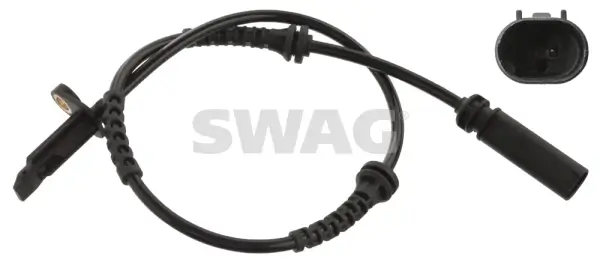 Sensor, Raddrehzahl Hinterachse links Hinterachse rechts SWAG 11 10 6638