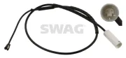 Warnkontakt, Bremsbelagverschleiß Hinterachse links Hinterachse rechts SWAG 11 93 6571