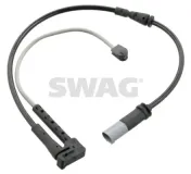 Warnkontakt, Bremsbelagverschleiß Vorderachse links Vorderachse rechts SWAG 20 10 1072