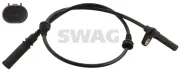Sensor, Raddrehzahl Vorderachse links Vorderachse rechts SWAG 20 10 6622