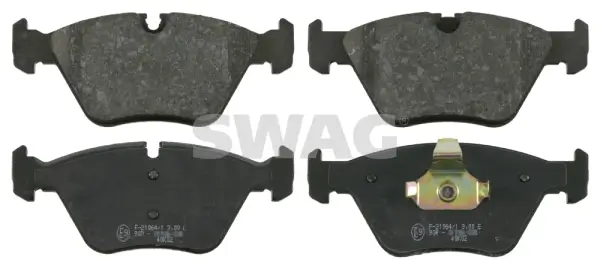Bremsbelagsatz, Scheibenbremse Vorderachse SWAG 20 91 6442