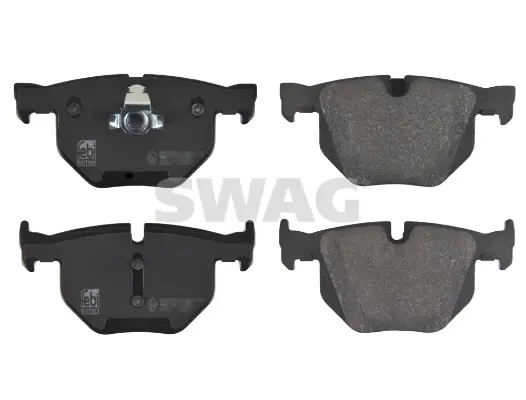 Bremsbelagsatz, Scheibenbremse Hinterachse SWAG 20 91 6466 Bild Bremsbelagsatz, Scheibenbremse Hinterachse SWAG 20 91 6466