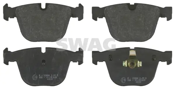 Bremsbelagsatz, Scheibenbremse Hinterachse SWAG 20 91 6467