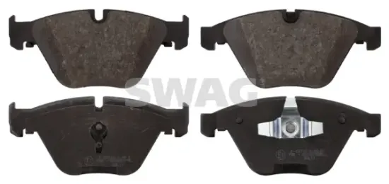 Bremsbelagsatz, Scheibenbremse Vorderachse SWAG 20 91 6728 Bild Bremsbelagsatz, Scheibenbremse Vorderachse SWAG 20 91 6728