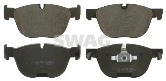 Bremsbelagsatz, Scheibenbremse Vorderachse SWAG 20 91 6729 Bild Bremsbelagsatz, Scheibenbremse Vorderachse SWAG 20 91 6729