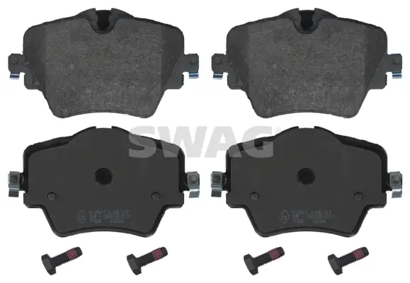 Bremsbelagsatz, Scheibenbremse Vorderachse SWAG 20 91 6908