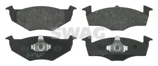 Bremsbelagsatz, Scheibenbremse Vorderachse SWAG 30 91 6044 Bild Bremsbelagsatz, Scheibenbremse Vorderachse SWAG 30 91 6044