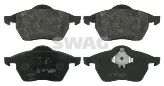 Bremsbelagsatz, Scheibenbremse Vorderachse SWAG 30 91 6280 Bild Bremsbelagsatz, Scheibenbremse Vorderachse SWAG 30 91 6280