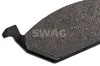 Bremsbelagsatz, Scheibenbremse Vorderachse SWAG 30 91 6446 Bild Bremsbelagsatz, Scheibenbremse Vorderachse SWAG 30 91 6446