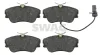 Bremsbelagsatz, Scheibenbremse Vorderachse SWAG 30 91 6449
