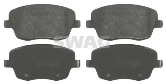 Bremsbelagsatz, Scheibenbremse Vorderachse SWAG 30 91 6484 Bild Bremsbelagsatz, Scheibenbremse Vorderachse SWAG 30 91 6484