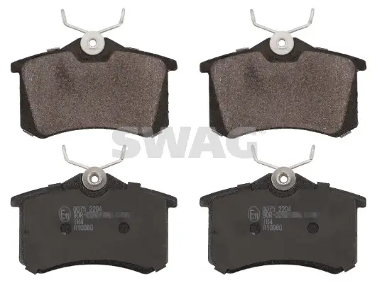 Bremsbelagsatz, Scheibenbremse Hinterachse SWAG 30 91 6488 Bild Bremsbelagsatz, Scheibenbremse Hinterachse SWAG 30 91 6488