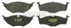 Bremsbelagsatz, Scheibenbremse Vorderachse SWAG 30 91 6530