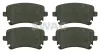 Bremsbelagsatz, Scheibenbremse Hinterachse SWAG 30 91 6588