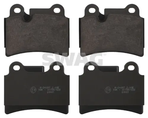 Bremsbelagsatz, Scheibenbremse Hinterachse SWAG 30 91 6671 Bild Bremsbelagsatz, Scheibenbremse Hinterachse SWAG 30 91 6671