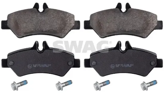 Bremsbelagsatz, Scheibenbremse Hinterachse SWAG 30 91 6735 Bild Bremsbelagsatz, Scheibenbremse Hinterachse SWAG 30 91 6735