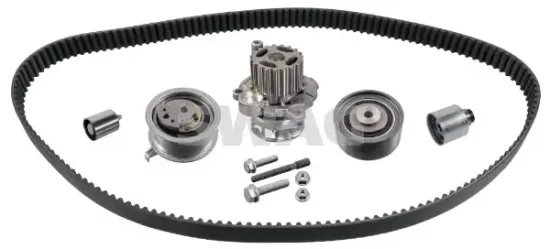 Wasserpumpe + Zahnriemensatz SWAG 30 94 5117 Bild Wasserpumpe + Zahnriemensatz SWAG 30 94 5117