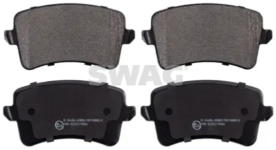 Bremsbelagsatz, Scheibenbremse Hinterachse SWAG 32 91 6755 Bild Bremsbelagsatz, Scheibenbremse Hinterachse SWAG 32 91 6755