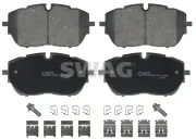 Bremsbelagsatz, Scheibenbremse Vorderachse SWAG 33 10 0183