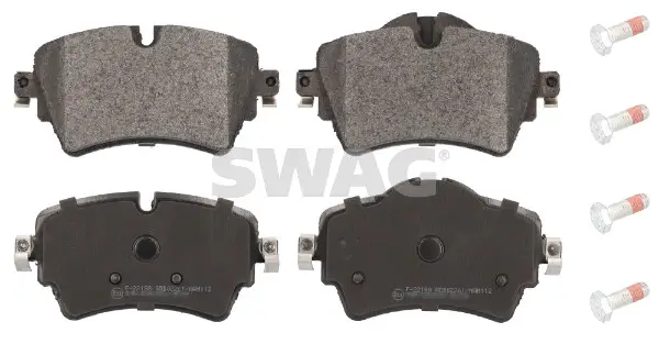 Bremsbelagsatz, Scheibenbremse Vorderachse SWAG 33 10 0185