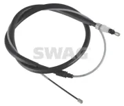 Seilzug, Feststellbremse hinten links hinten rechts SWAG 33 10 0312