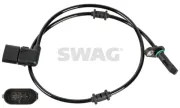 Sensor, Raddrehzahl Hinterachse links SWAG 33 10 1323