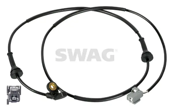 Sensor, Raddrehzahl Hinterachse links SWAG 33 10 1395
