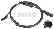 Sensor, Raddrehzahl Hinterachse links Hinterachse rechts SWAG 33 10 1466