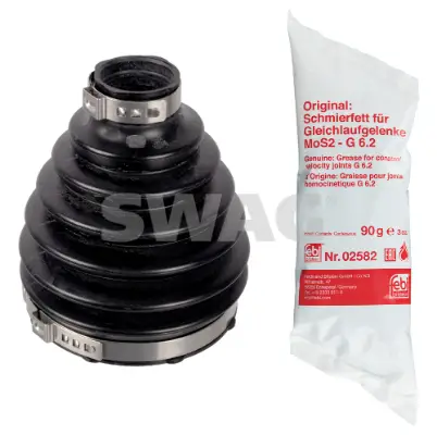 Faltenbalgsatz, Antriebswelle SWAG 33 10 1504 Bild Faltenbalgsatz, Antriebswelle SWAG 33 10 1504