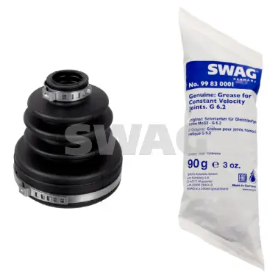 Faltenbalgsatz, Antriebswelle getriebeseitig Vorderachse SWAG 33 10 1505