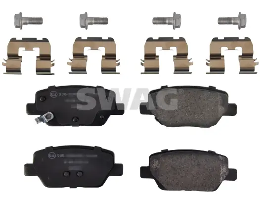 Bremsbelagsatz, Scheibenbremse Hinterachse SWAG 33 10 1783 Bild Bremsbelagsatz, Scheibenbremse Hinterachse SWAG 33 10 1783