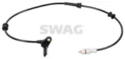 Sensor, Raddrehzahl Hinterachse links SWAG 33 10 1864