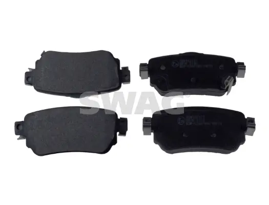 Bremsbelagsatz, Scheibenbremse Hinterachse SWAG 33 10 2623 Bild Bremsbelagsatz, Scheibenbremse Hinterachse SWAG 33 10 2623