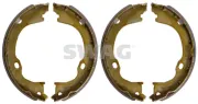 Bremsbackensatz, Feststellbremse Hinterachse SWAG 33 10 2755